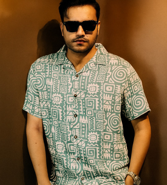 Luxury Half Sleeve Quban Shirt