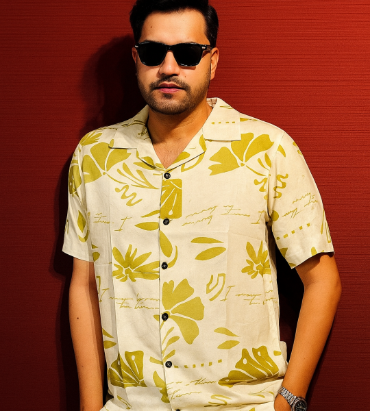 Luxury Half Sleeve Quban Shirt