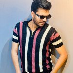Zigzag Kitted Unisex Polo