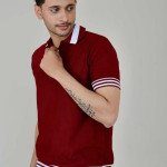 Zigzag Kitted Unisex Polo