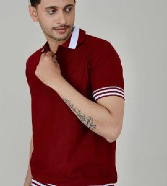 Zigzag Kitted Unisex Polo
