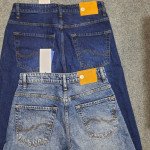 Original Export New Style Jack & Jones Denim Jeans Pant for Men.- Deep Color