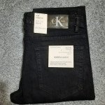 Calvin Klein Premium Export Denim For Man's Black Wash