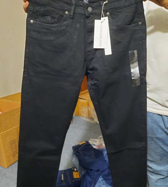 Calvin Klein Premium Export Denim For Man's Black Wash