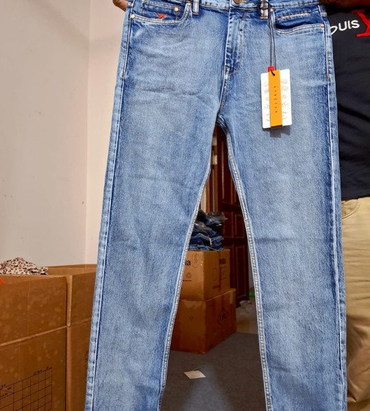 Kingfisher Premium Denim Jeans Pant for Men's Light Wash